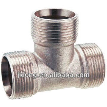 T1132 Brass Fitting/Brass Equal Tee